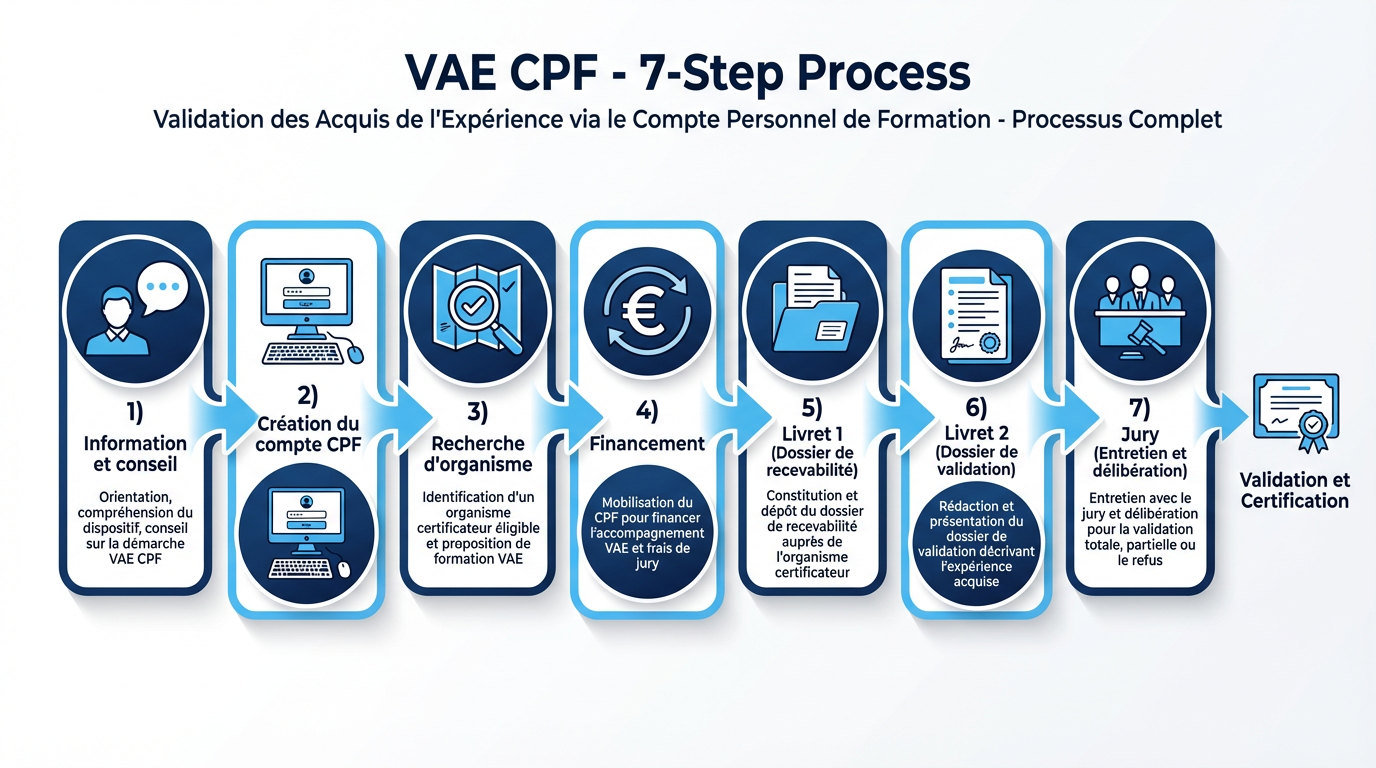 Processus VAE CPF en 7 étapes