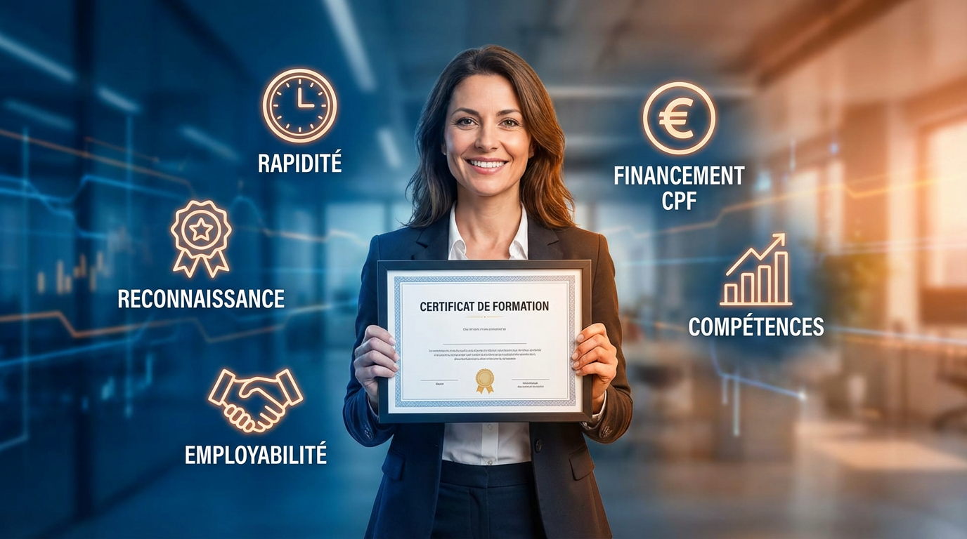Bénéfices d’une formation courte certifiante en France